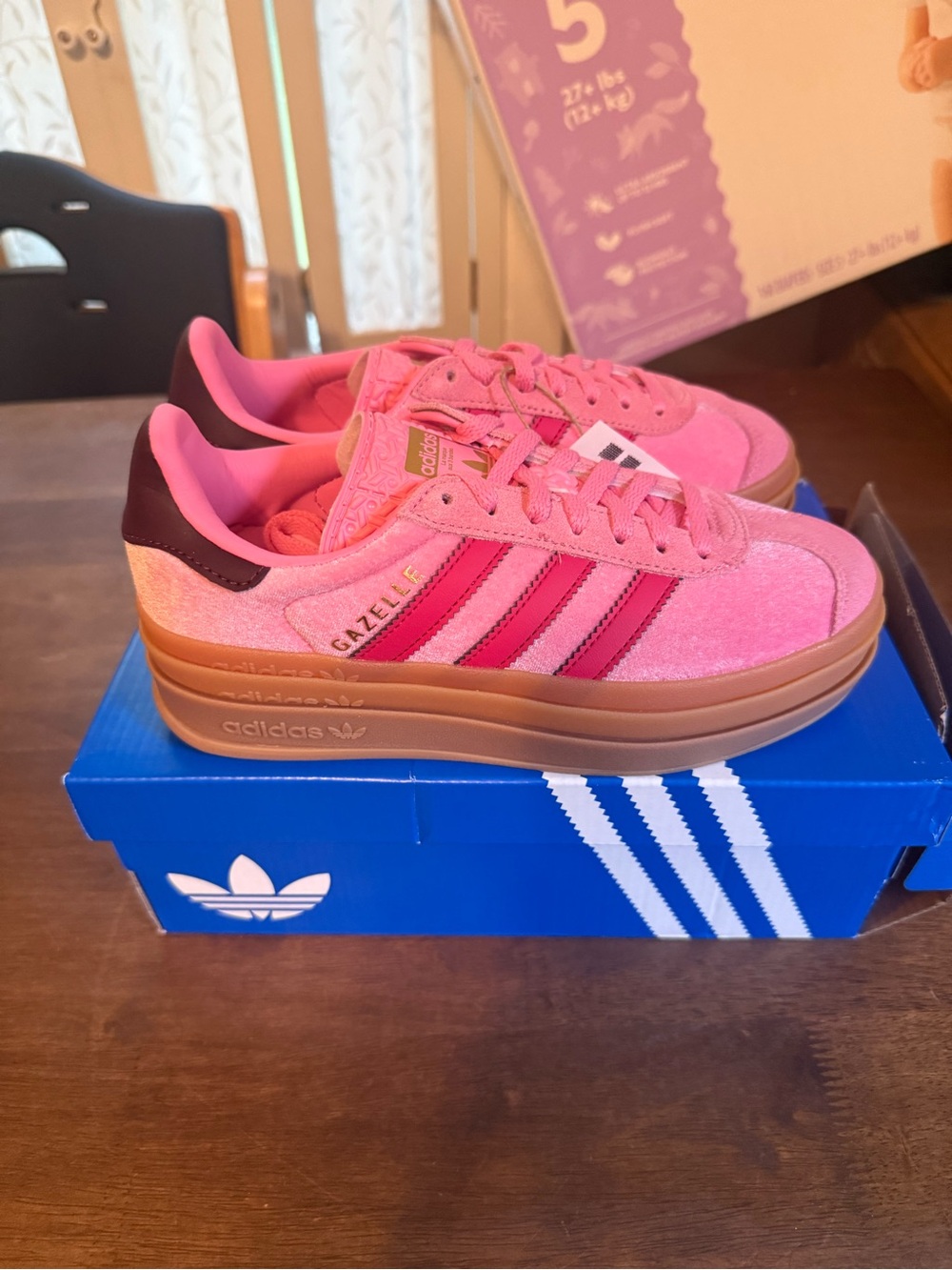 adidas Gazelle Bold J platform